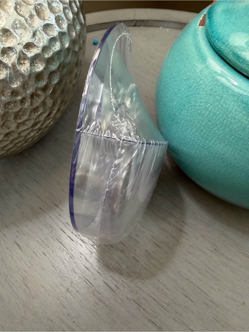 Window Planter Clear Suction-Bag Hanging Planter - Clear. NEW - Picture 4 of 4